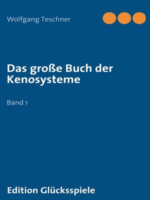 cover image of Das große Buch der Kenosysteme
